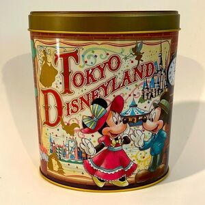 Tokyo Disneyland & Sea Tin Container